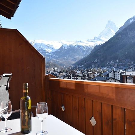 Wohnung In Zermatt Mit Postkarten Matterhornblick エクステリア 写真
