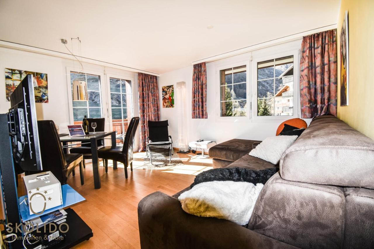Wohnung In Zermatt Mit Postkarten Matterhornblick エクステリア 写真